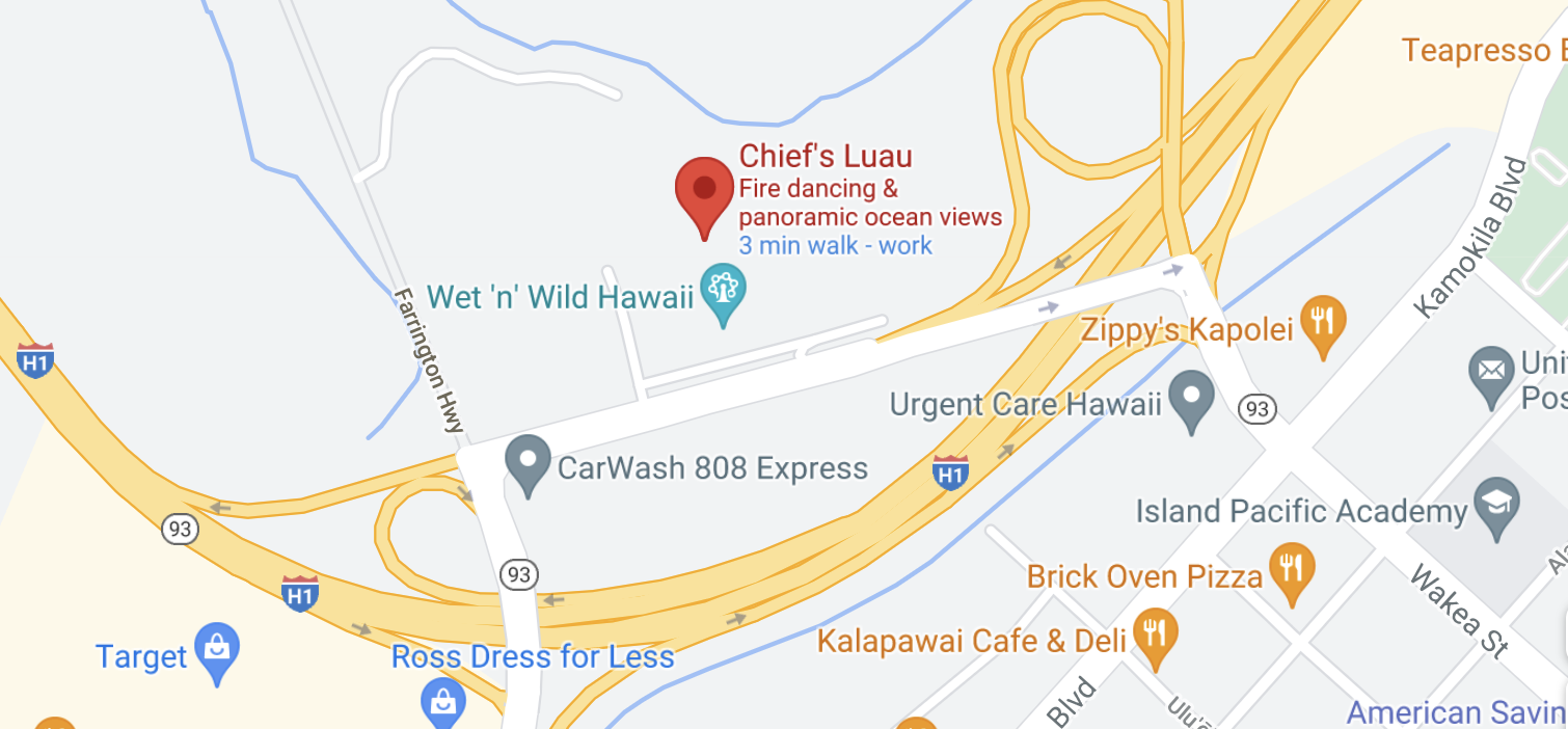 chiefs luau location